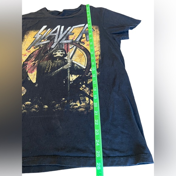 SLAYER 2018 Tour Shirt Metal Music Band Merch Size Medium Black - Picture 5 of 6
